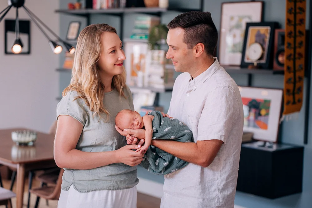 TODO ALT - Davis in-home newborn session, Dana Point