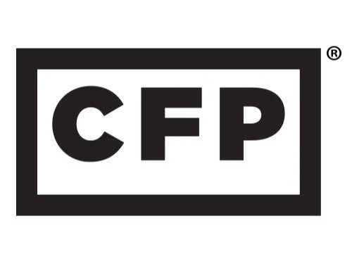 CFP logo with black text inside a black rectangle