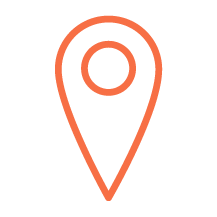 Map pin location marker icon