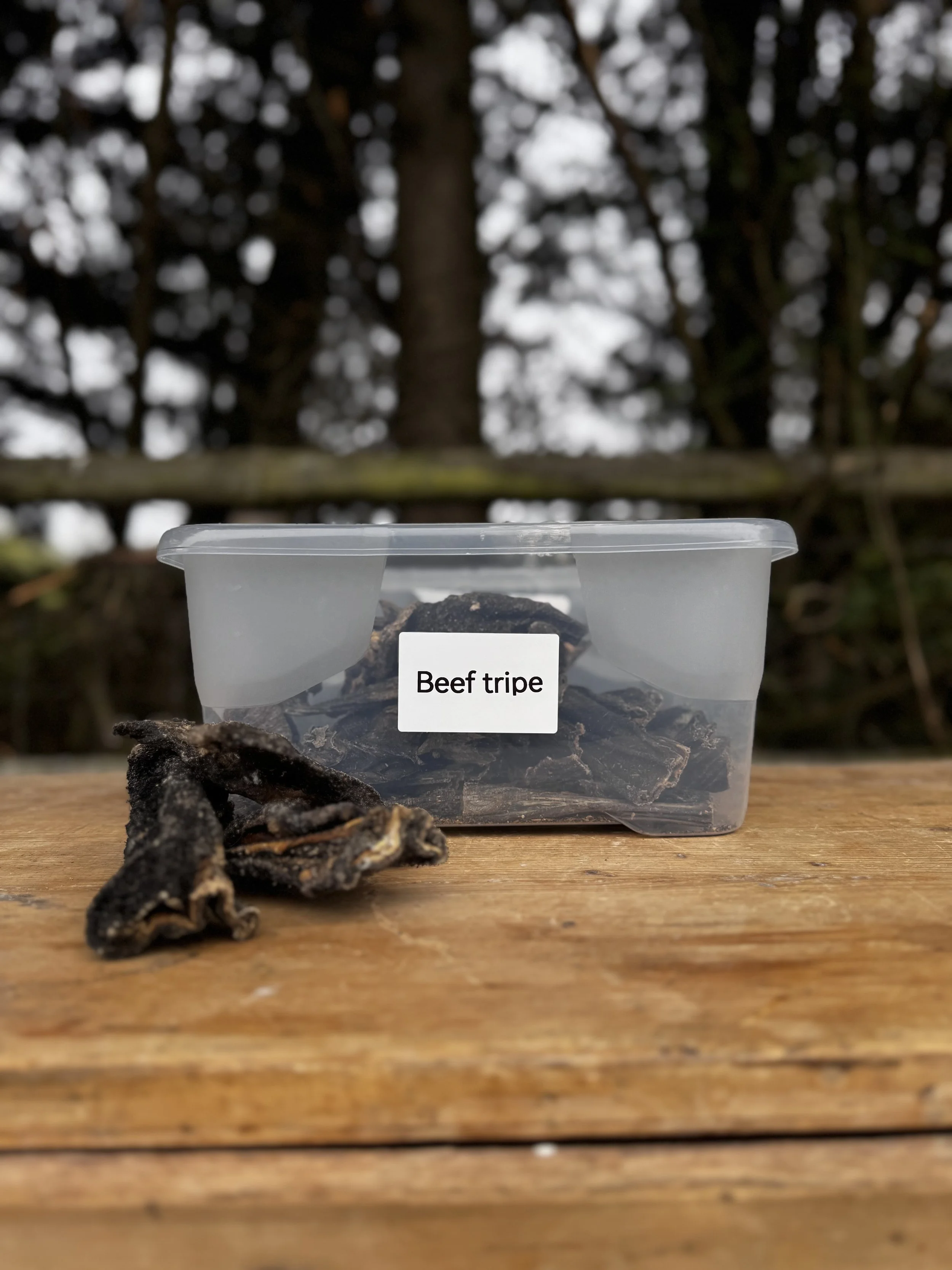 100% natural beef tripe