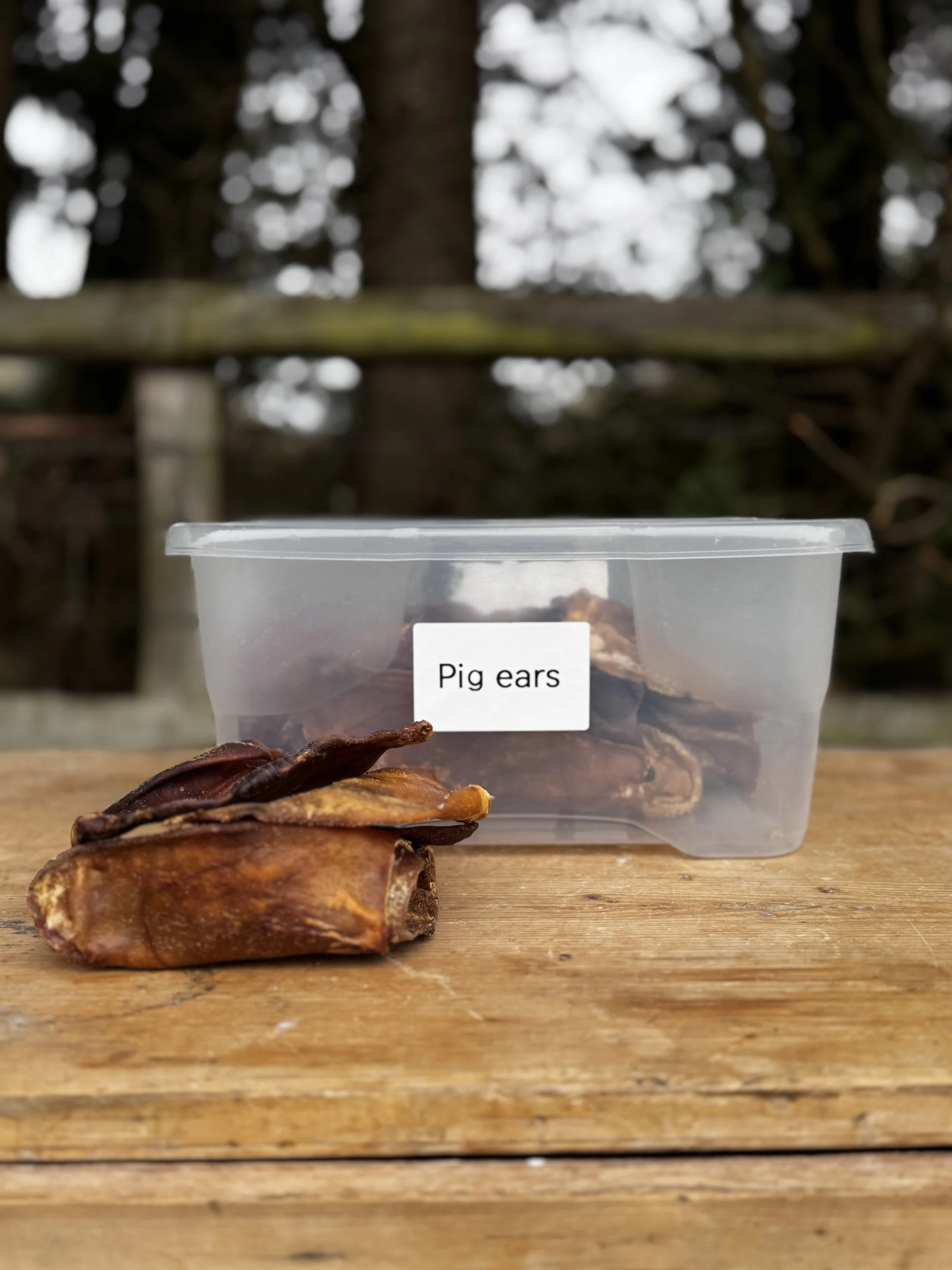 100% natural pig ear