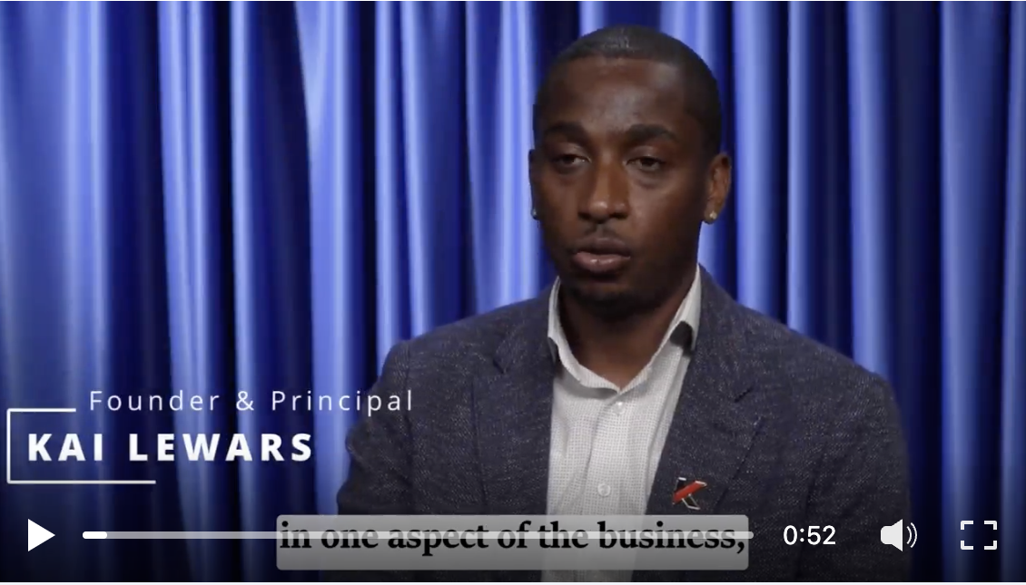 Last year, our founder Kai Lewars was a finalist for the prestigious John F. Barrett Entrepreneur Vision Award which recognizes local business leaders.