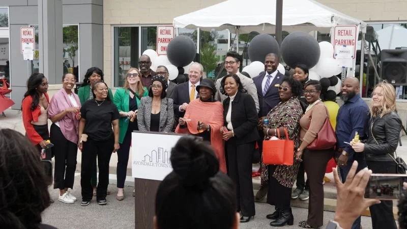 What a day to celebrate the wonderful developments at the Avondale Town Center's celebration!