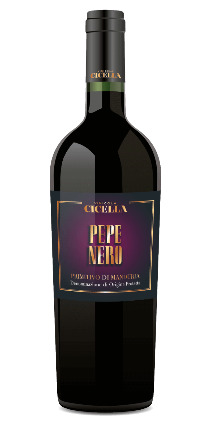 Pepe Nero Primitivo di Manduria DOP Bottle