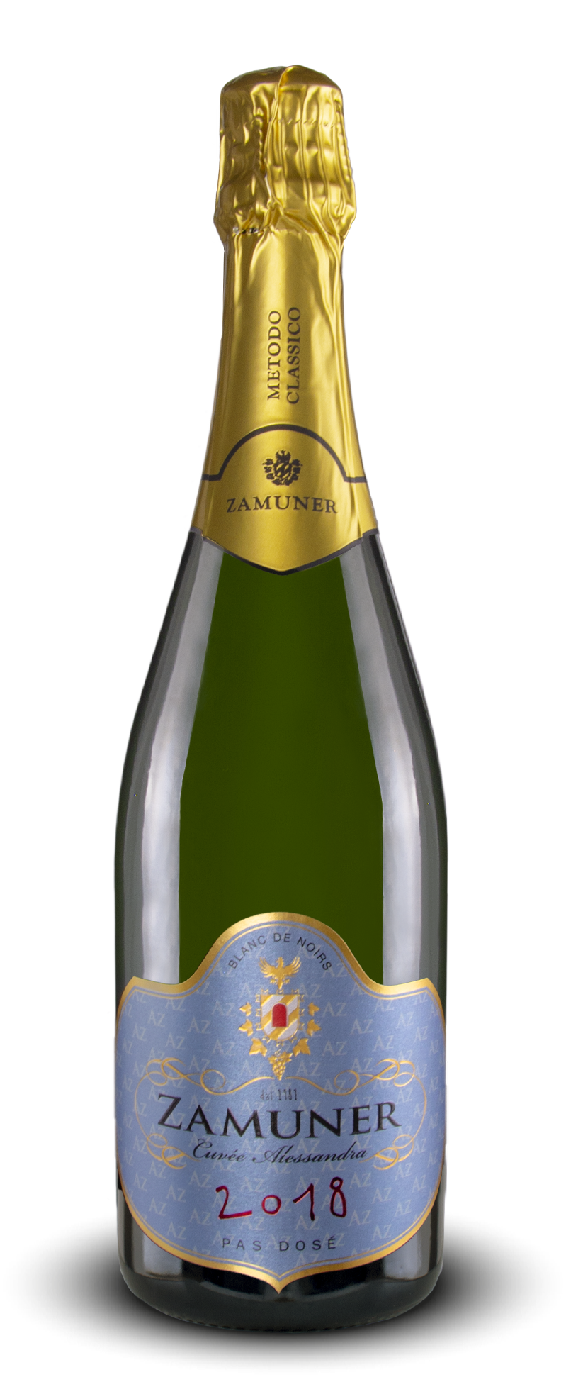 Millesimato Blanc De Noirs Pas Dosé Bottle