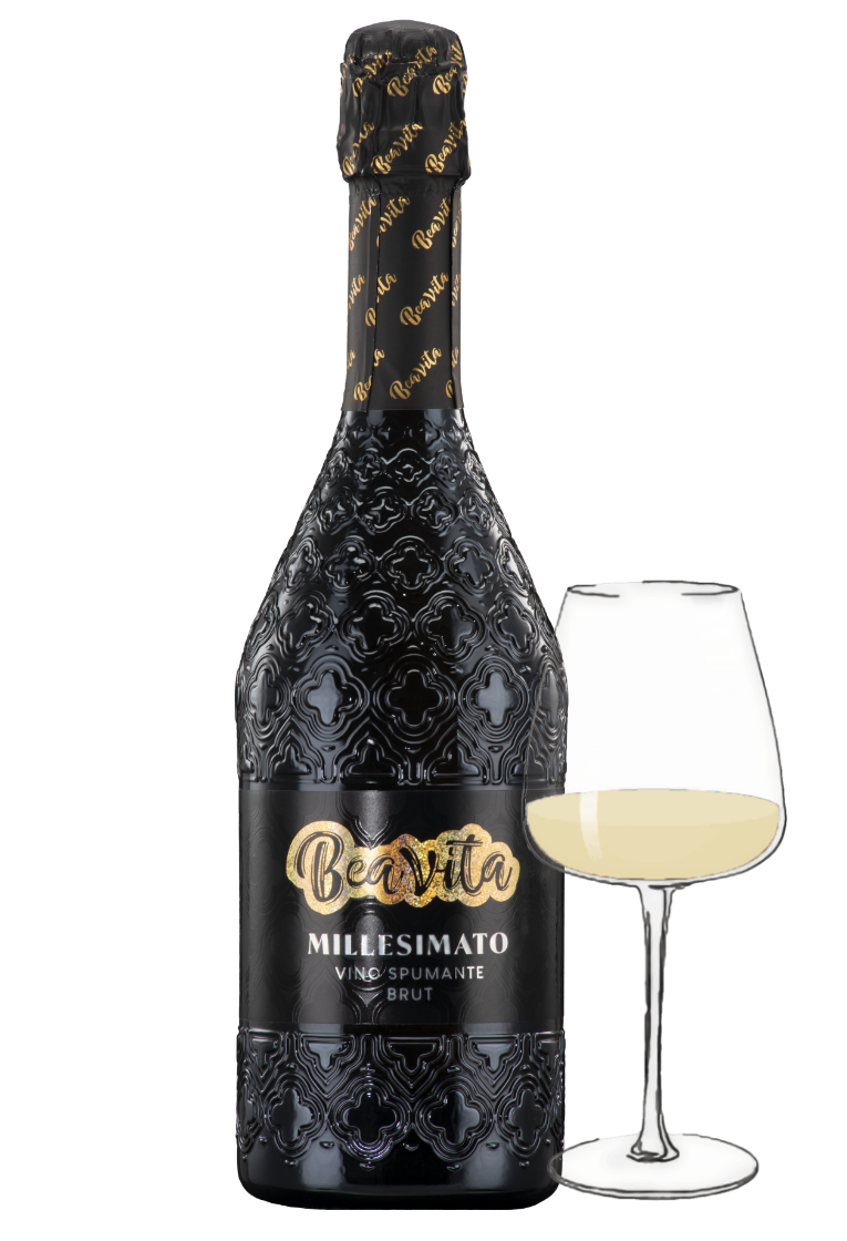 Beavita Millesimato Vino Spumante Brut Bottle