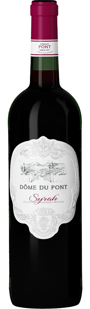 Dôme du Pont Syrah Bottle