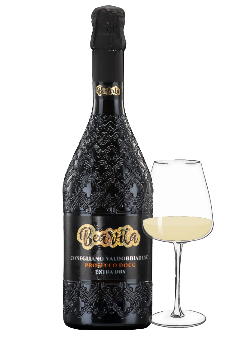 Beavita Conegliano Vadobbiadene Prosecco Superiore DOCG Extra Dry  Bottle
