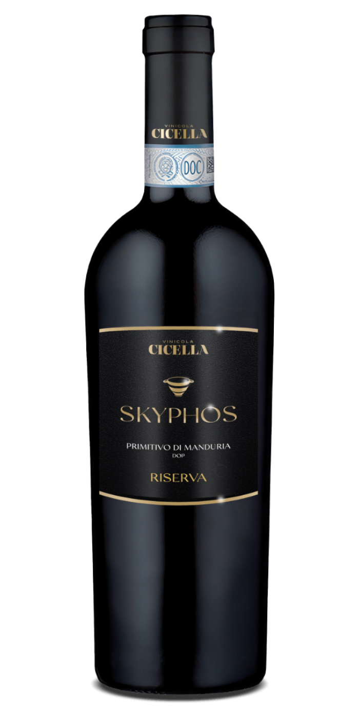 Skyphos Primitivo di Manduria DOP Riserva Bottle