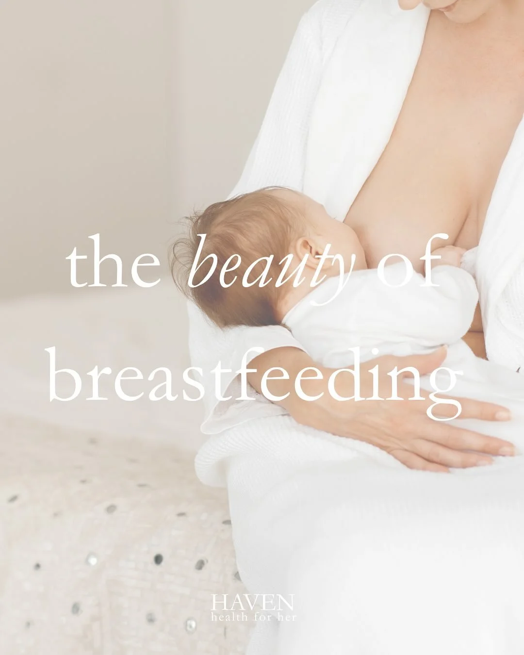 Mamas &mdash; your body is truly remarkable. And for those who cannot or chose not to breastfeed, this still goes for you. 🤍

Our bodies are capable of so many processes. One of my favorites is the way breastmilk can be customized to a baby&rsquo;s 