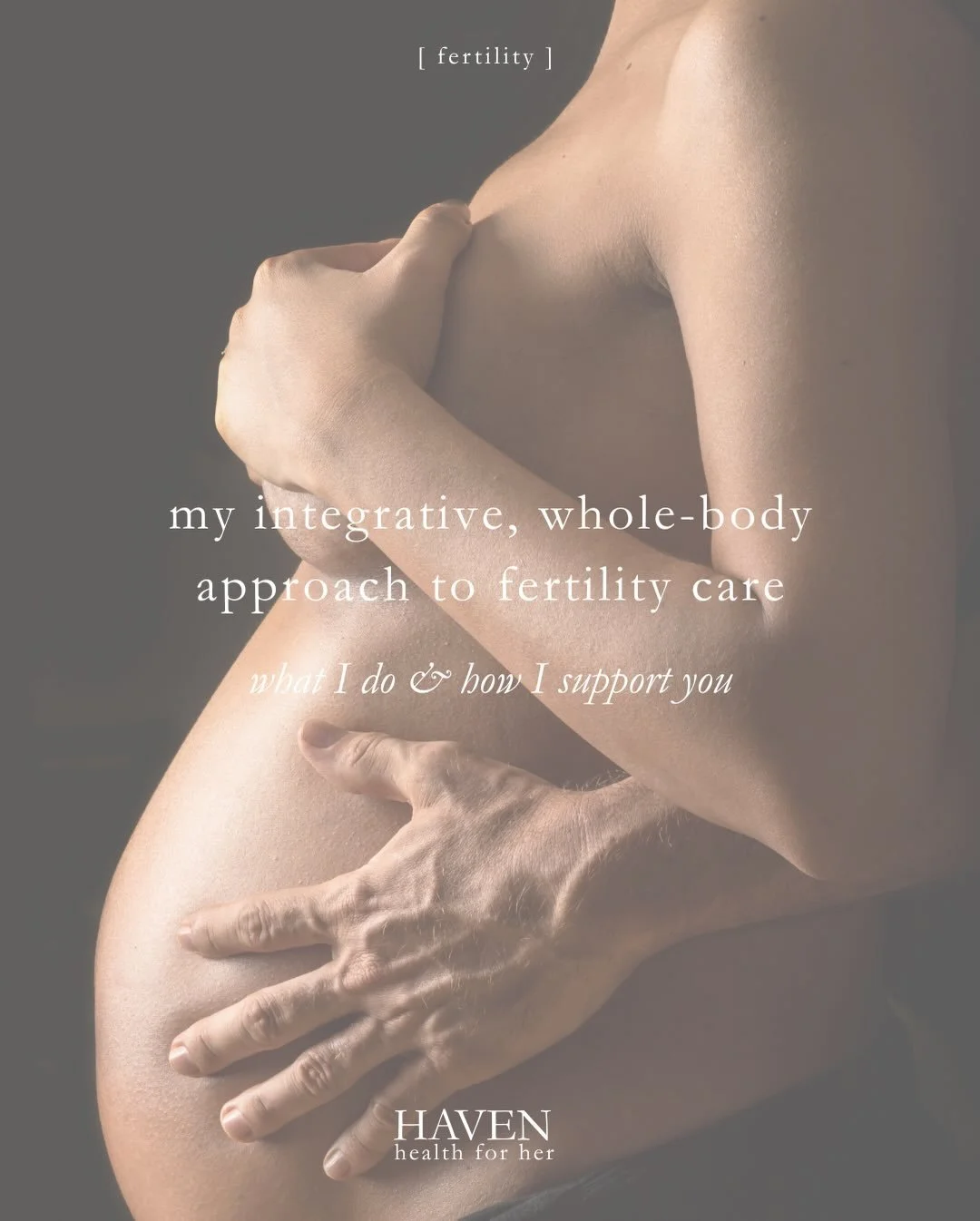 Of all the areas where I assess and treat women, fertility is my favorite. I&rsquo;ve been on the other end of this and truly know what it feels like. 

My approach is grounded in clarity, compassion, and truly understanding the whole person behind t