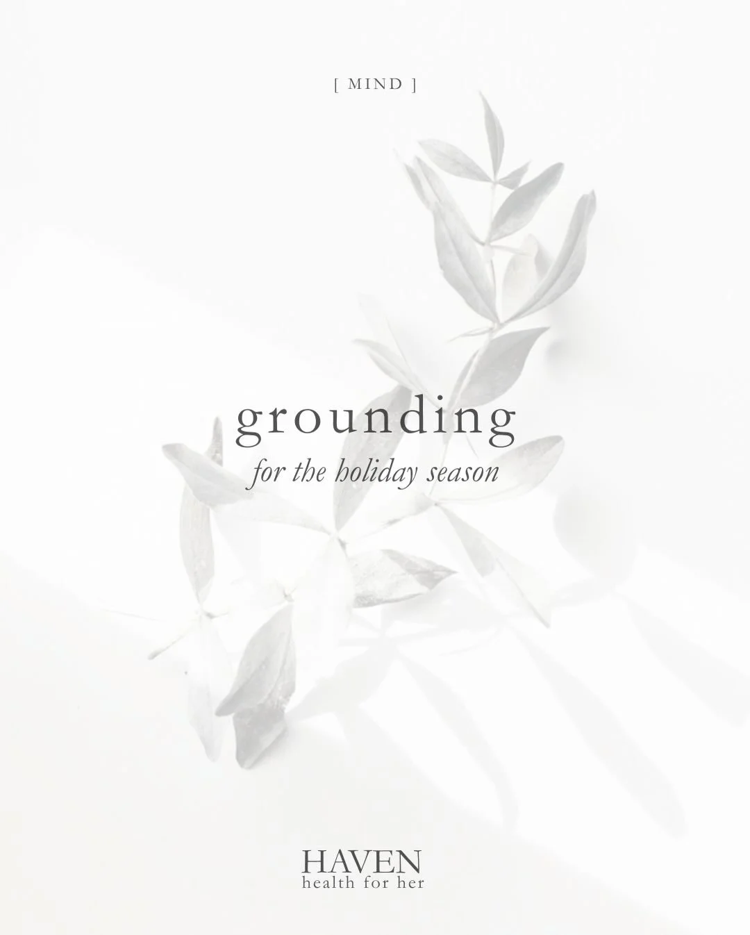 The holidays can be beautiful&hellip; and overwhelming.

If you&rsquo;ve been taking deep breaths, feeling overstimulated, or navigating old triggers &mdash; you&rsquo;re not alone.

Breathe. Ground. Come back to yourself.