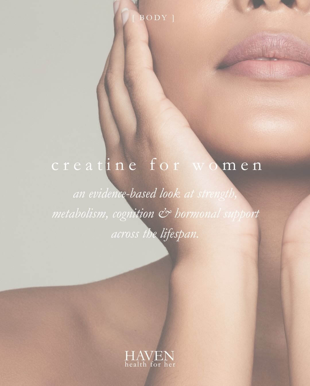 Creatine isn&rsquo;t just for bodybuilders &mdash; it&rsquo;s one of the most researched, effective, and surprisingly versatile supplements for women. 

Backed by decades of research, creatine supports:
&nbsp;&nbsp;&nbsp;&nbsp;&bull;&nbsp;&nbsp;&nbsp