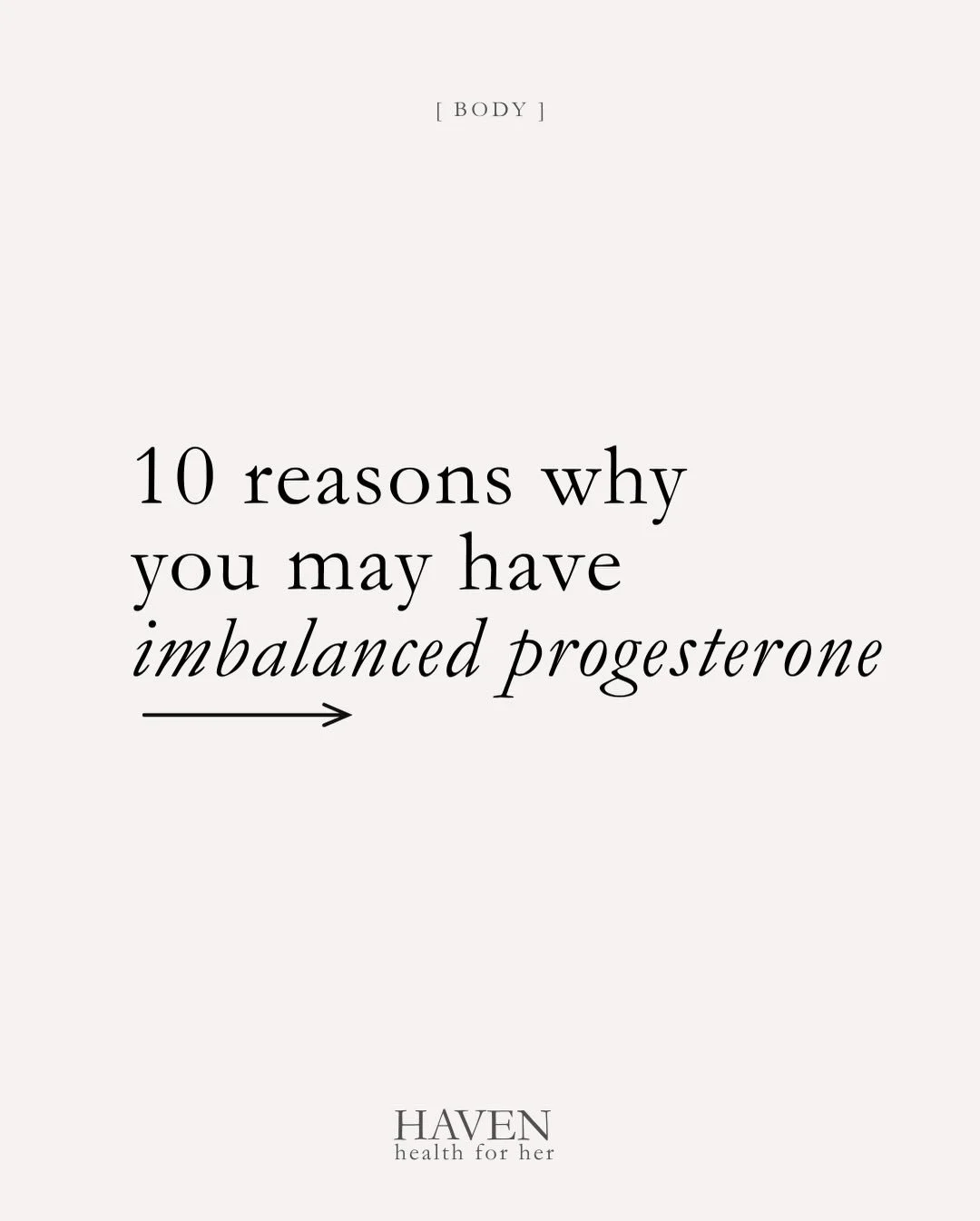 Progesterone is the hormone that helps keep your cycle steady, supports early pregnancy, and balances the effects of estrogen. When it&rsquo;s low, it&rsquo;s usually not just a &ldquo;progesterone problem&rdquo; &mdash; it&rsquo;s a sign that someth