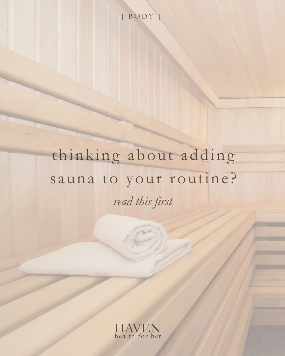 Sauna therapy can be a powerful tool &mdash; when physiology is respected.

Heat exposure is a hormetic stressor. When supported correctly, it can improve cardiovascular function, insulin sensitivity, cellular resilience, and nervous system regulatio