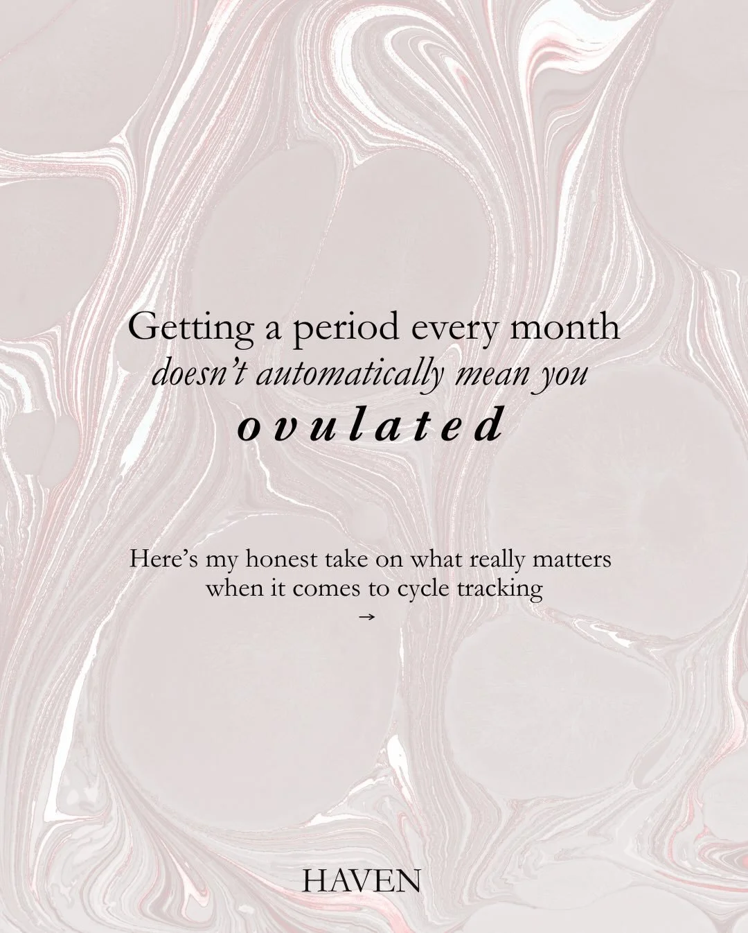 Most of us were taught to track our cycle by counting days. Day 1. Day 14. Day 28.

If your period shows up every month, you assume everything is working.

But no one explains that bleeding doesn&rsquo;t automatically mean ovulation happened.

No one