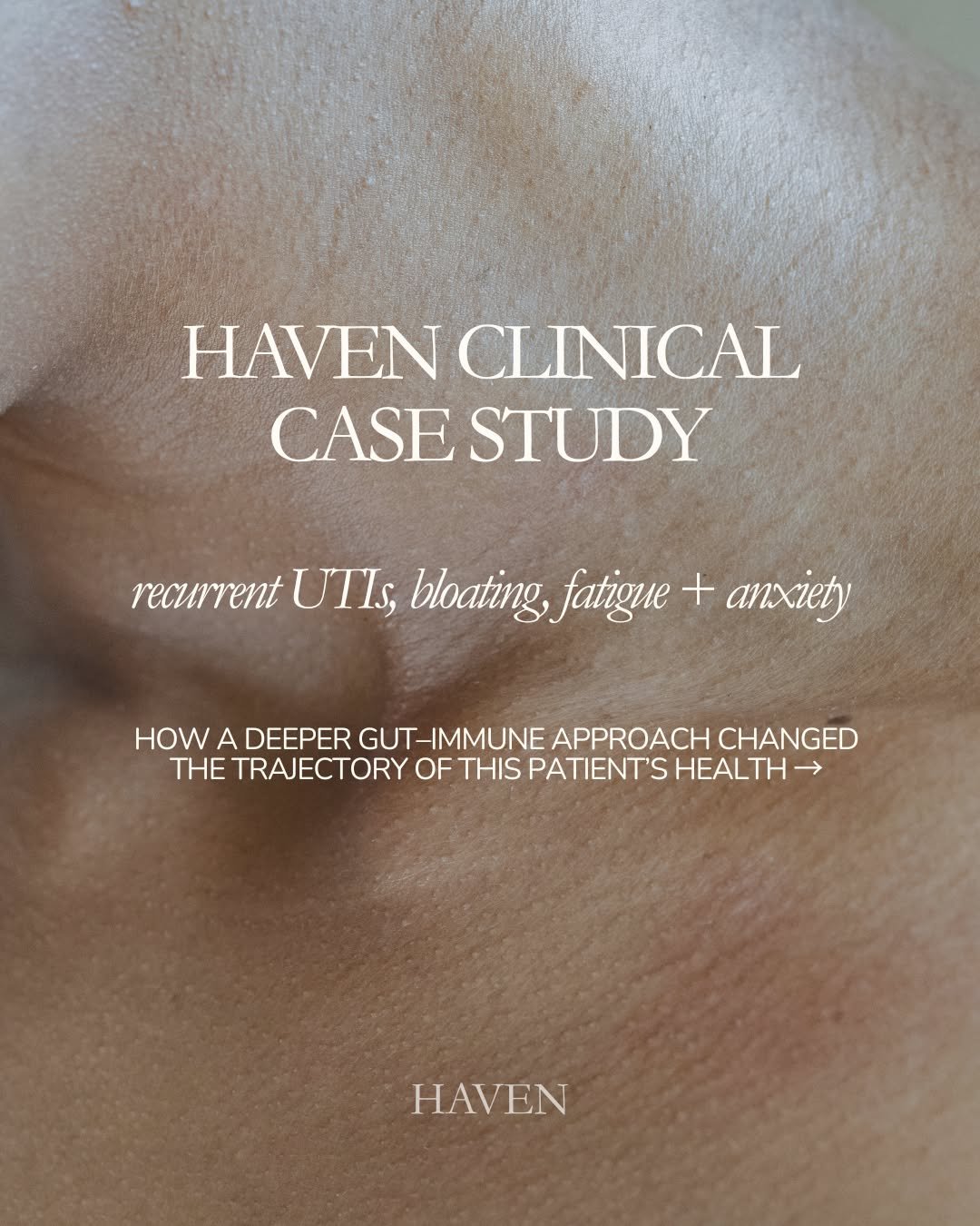 sometimes symptoms that seem completely unrelated are actually part of the same underlying pattern.

this patient came to me after years of:
recurrent UTIs
digestive symptoms
fatigue
anxiety
and repeated antibiotic exposure.

she had already seen mul