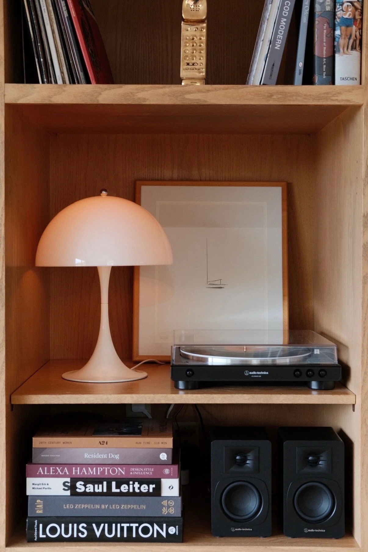 EMD STUDIO EMILY MAULDIN LOUIS POULSEN LAMP BOOKCASE