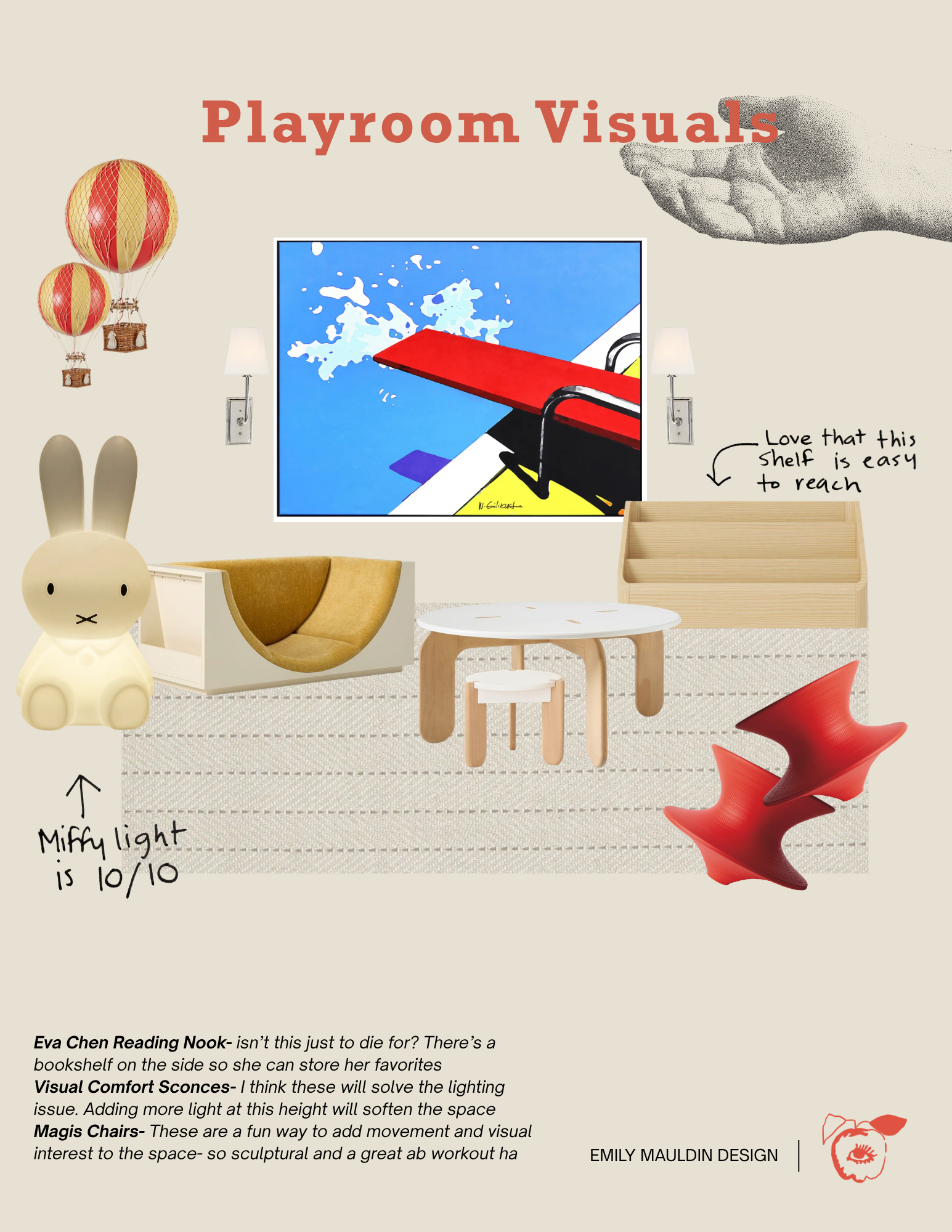 Emily Mauldin Design Deliverable Playroom Visual