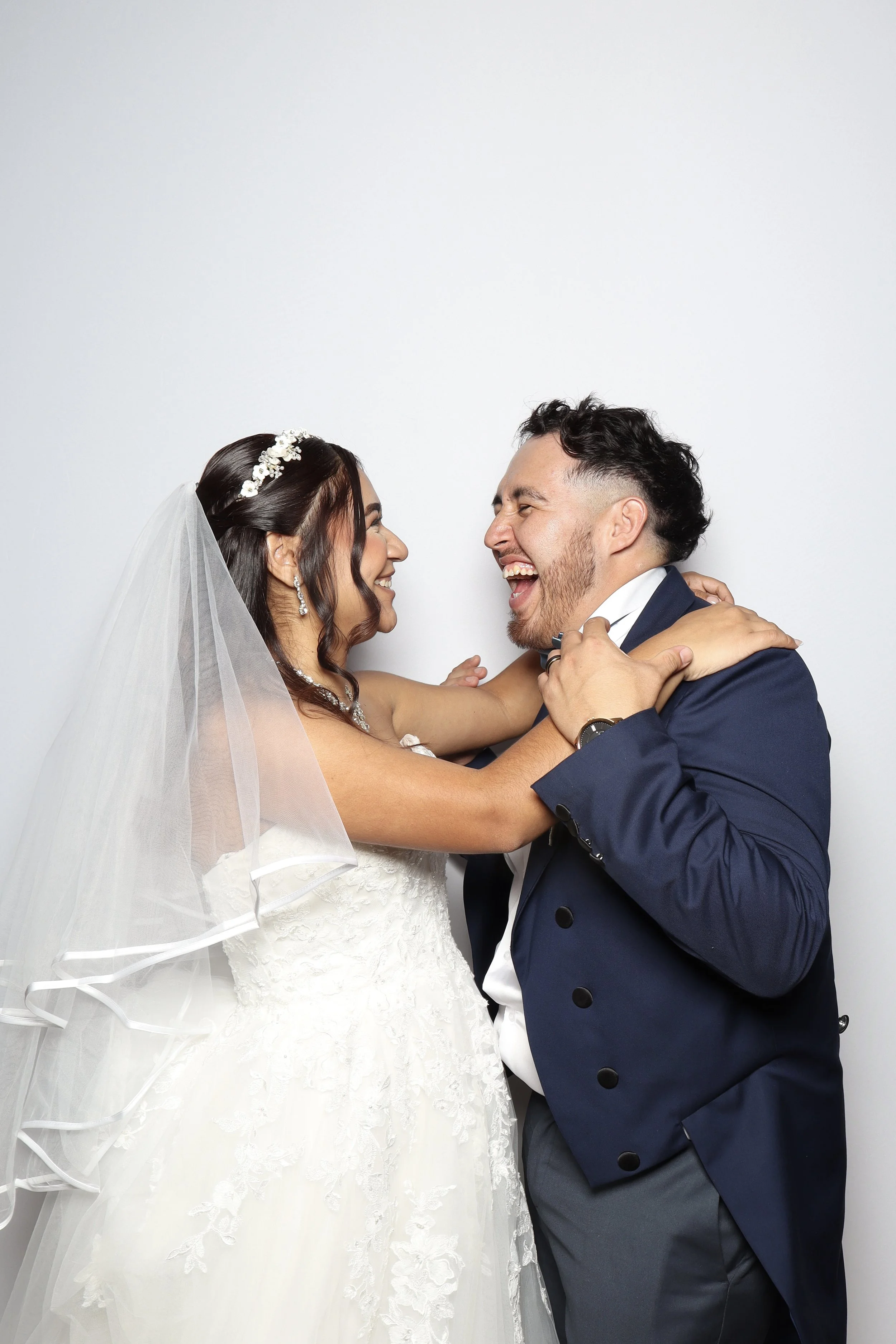 High quality photo from a photo booth at a wedding in Richmond VA