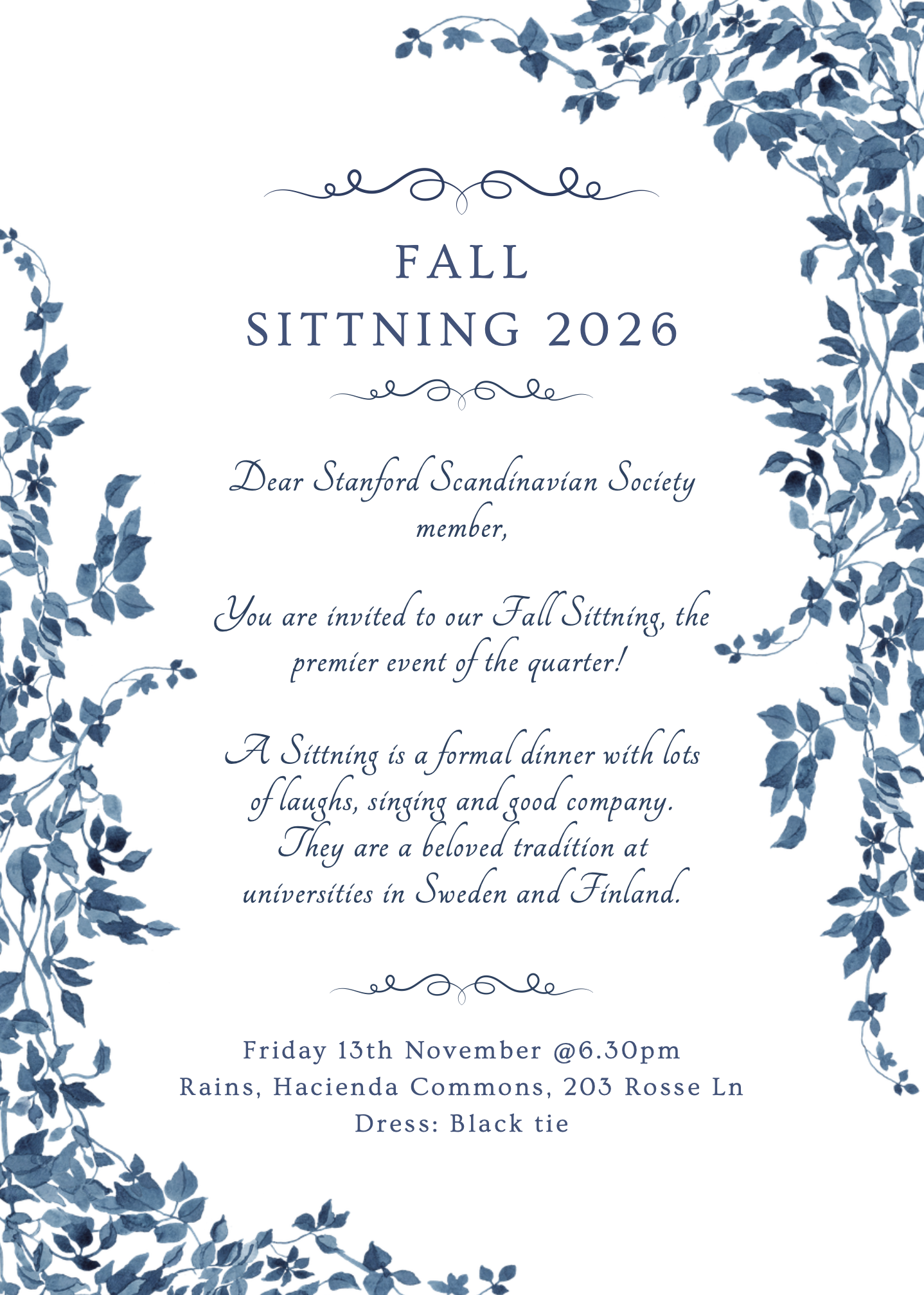 FALL SITTNING 2026