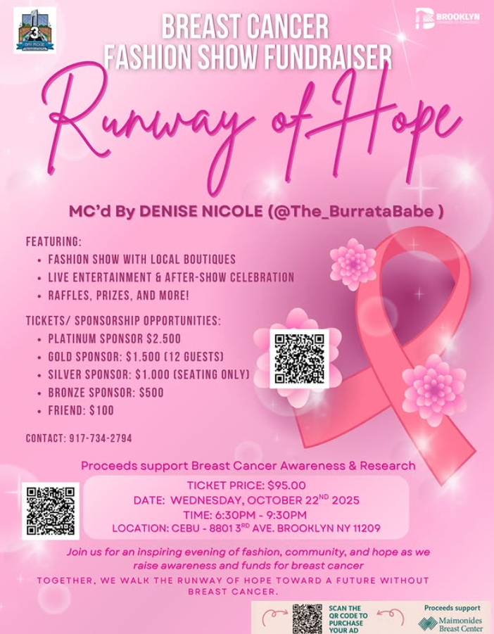 Runway of Hope Breast Cancer Fashion Show Fundraiser