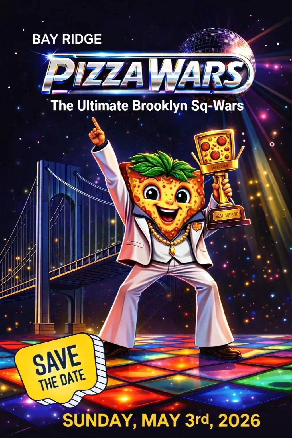 Pizza Wars- Save The Date