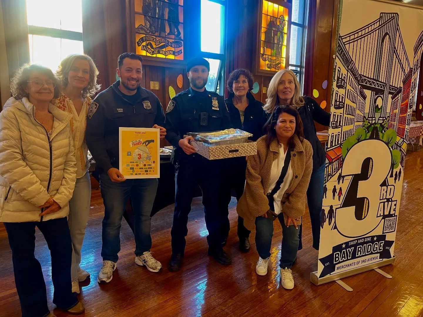 ➡️ &ldquo;How it ended 💙&rdquo;

We didn&rsquo;t just feed Bay Ridge&hellip; we fed those who protect it. 💙

What an incredible day at 
Taste of Third.

From the energy in the room, to the amazing food, to a community that truly showed up&hellip; a