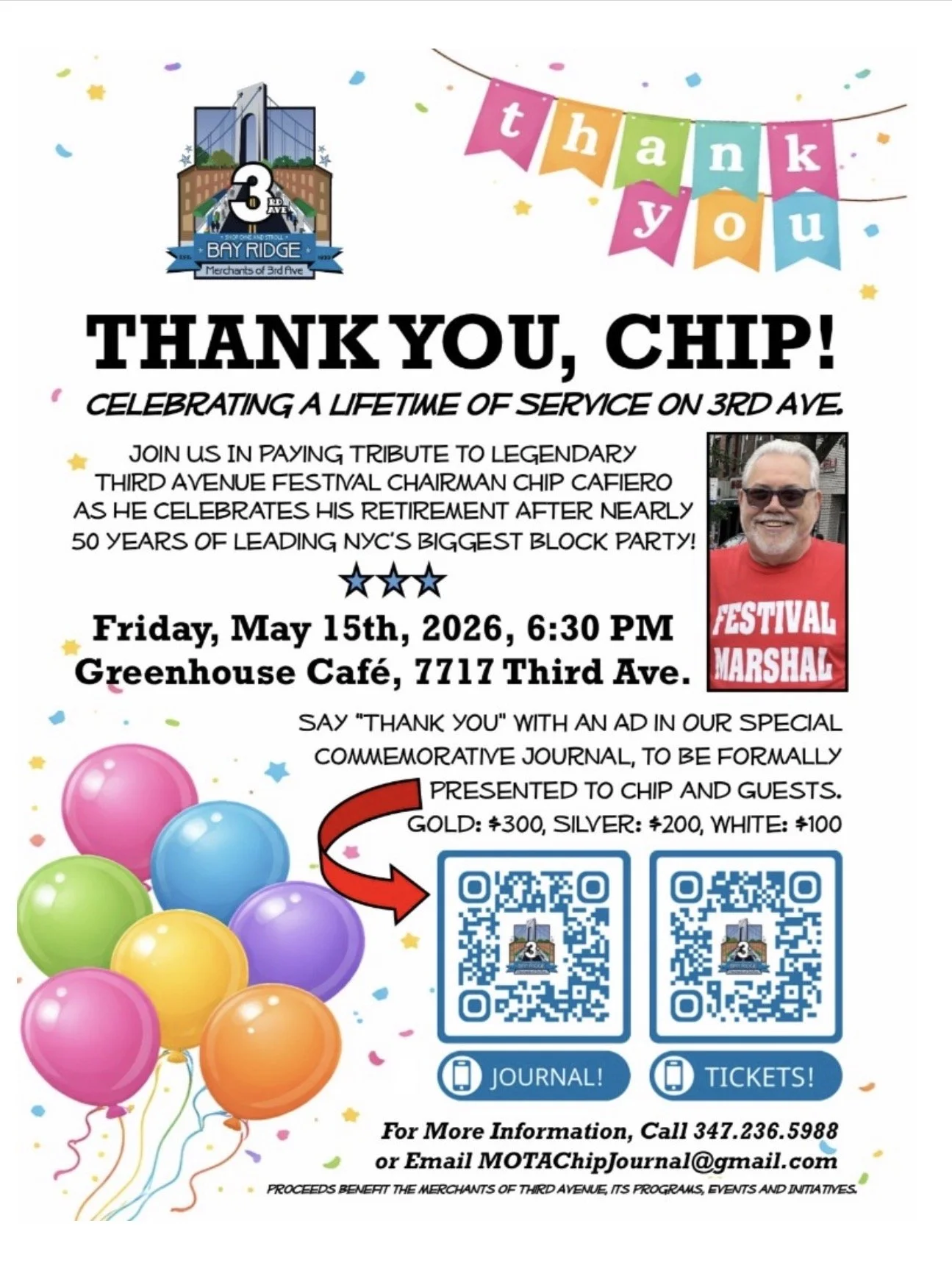 Chip Cafiero Retirement Party
