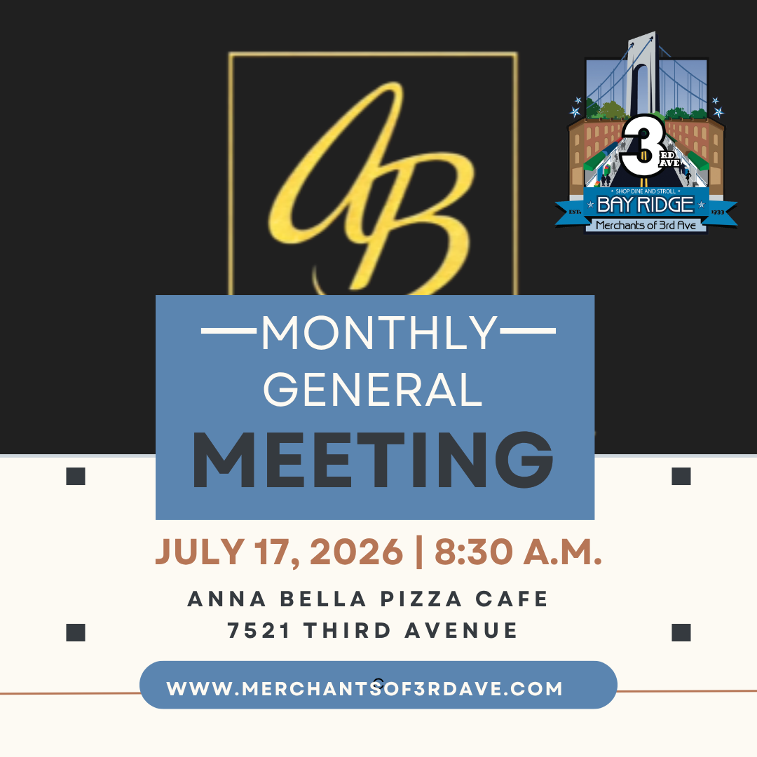 Merchants Of Third Ave Meeting