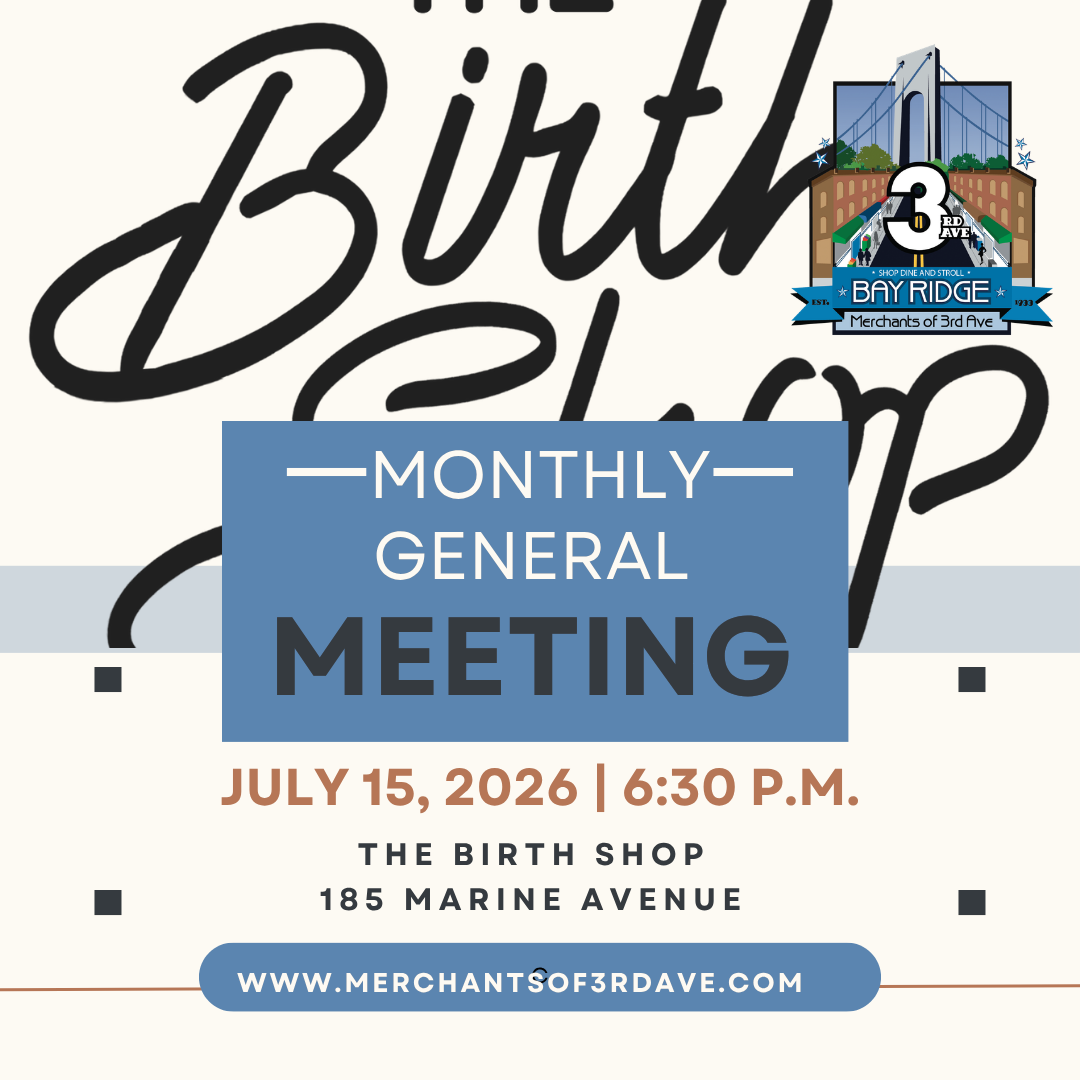  Merchants  Of Third Ave Meeting
