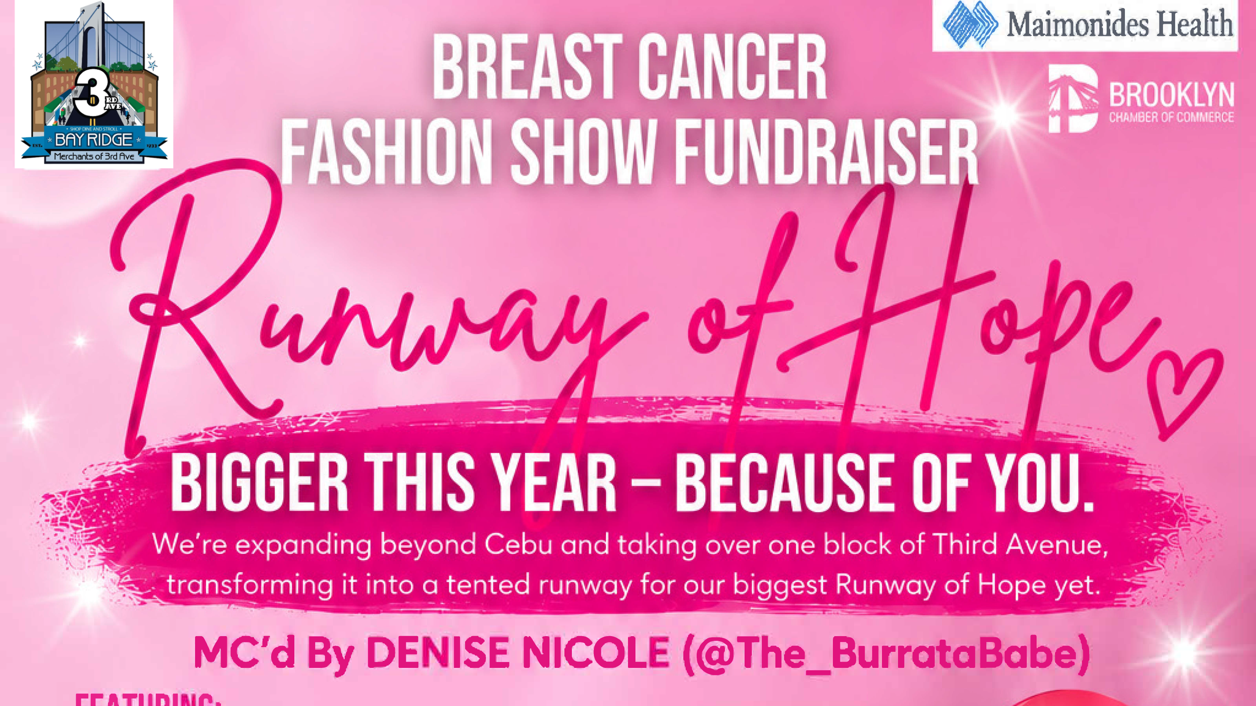 Breast Cancer Runway of Hope Fundraiser