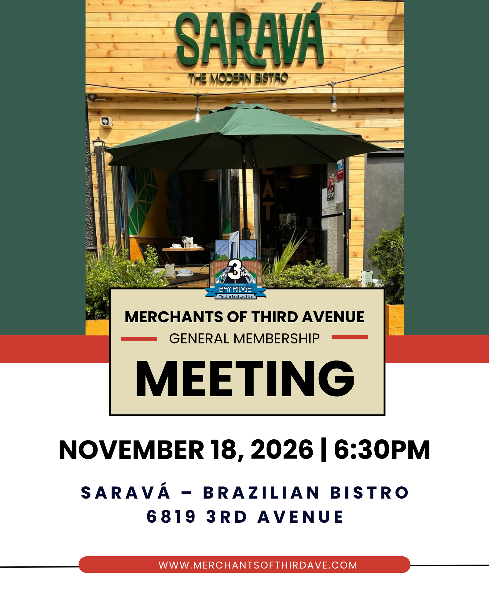 Merchants Monthly Meeting