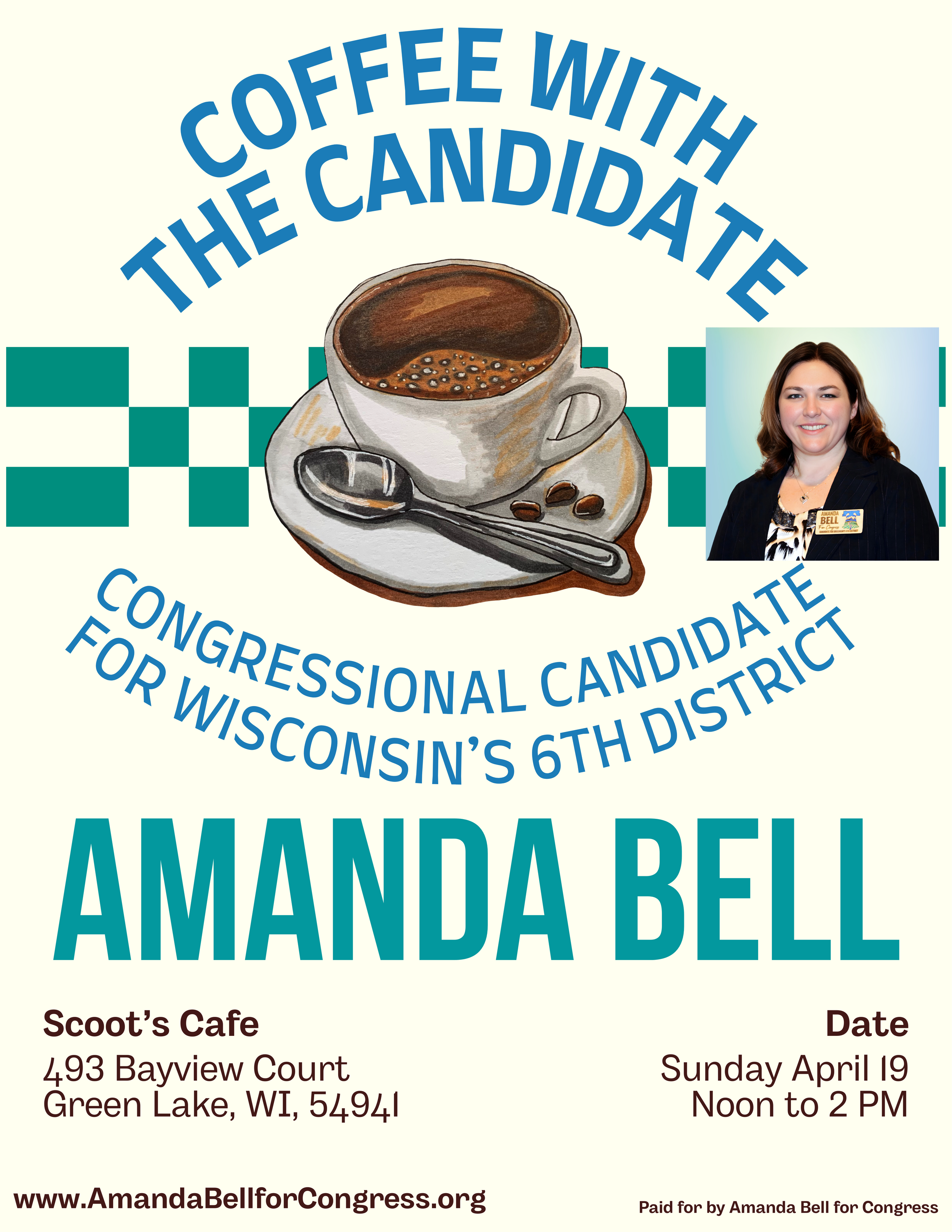 Green Lake Coffee with the Candidate 