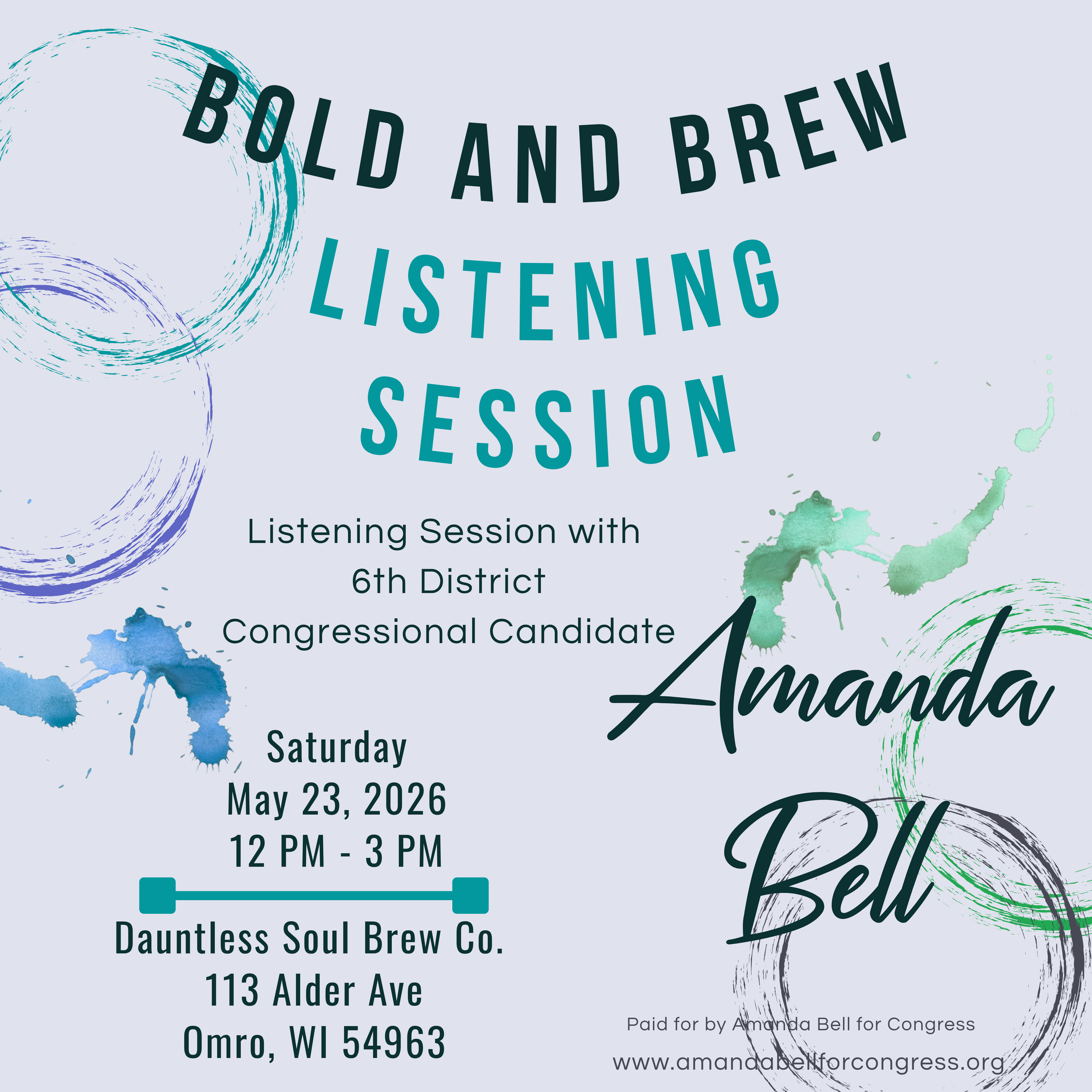 Omro Bold and Brew Listening Session