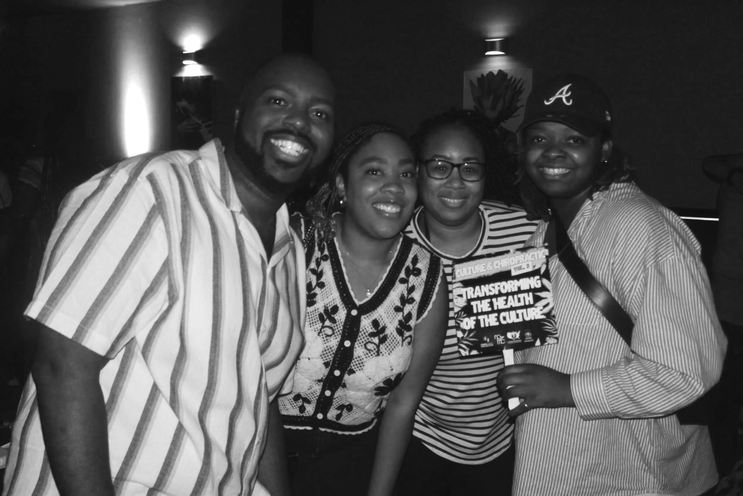 Dr. Kevin Kersee and Chiropractors together at Culture & Chiropractic Event