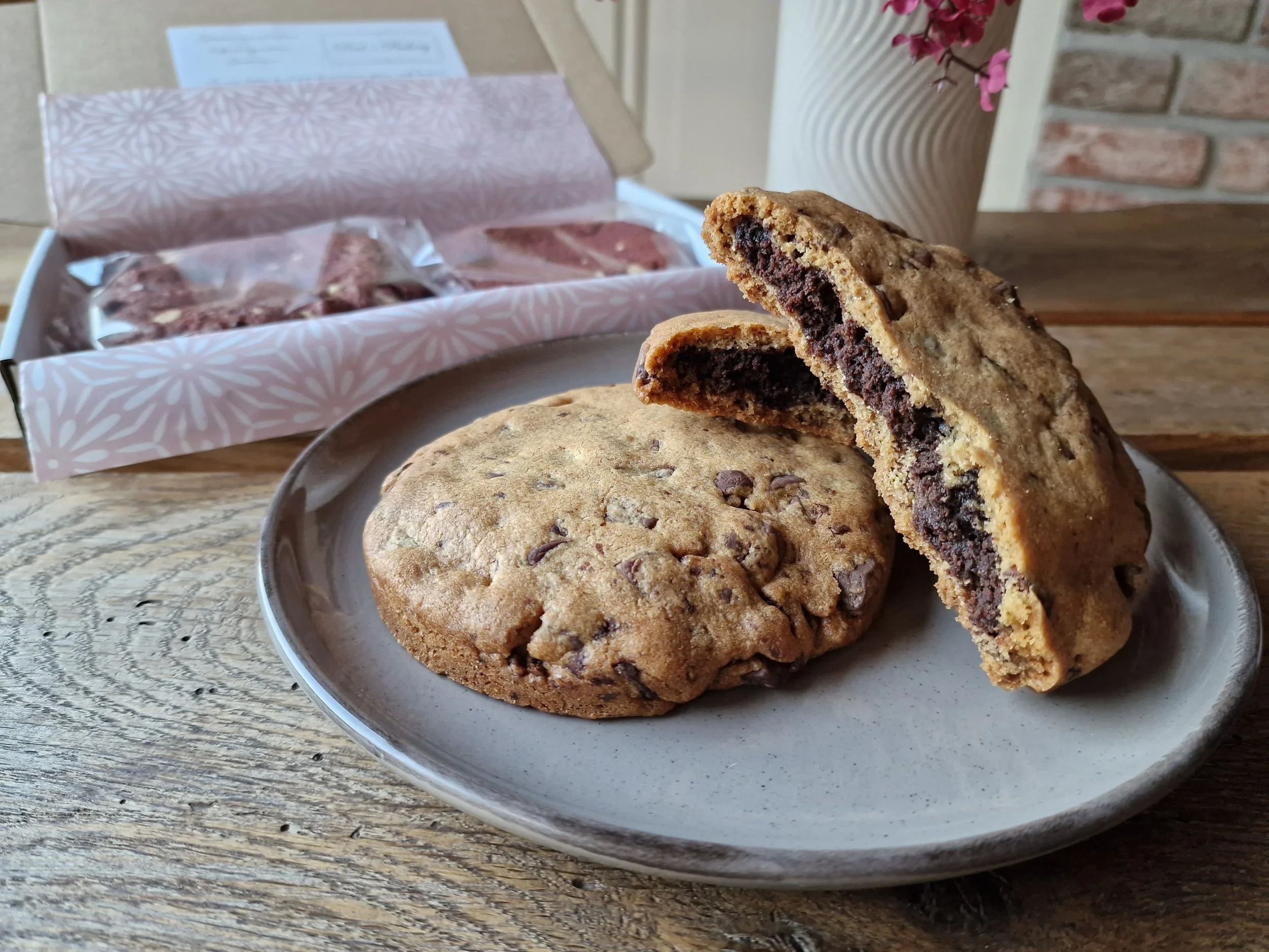 Brownie Stuffed Cookies (2stuks)