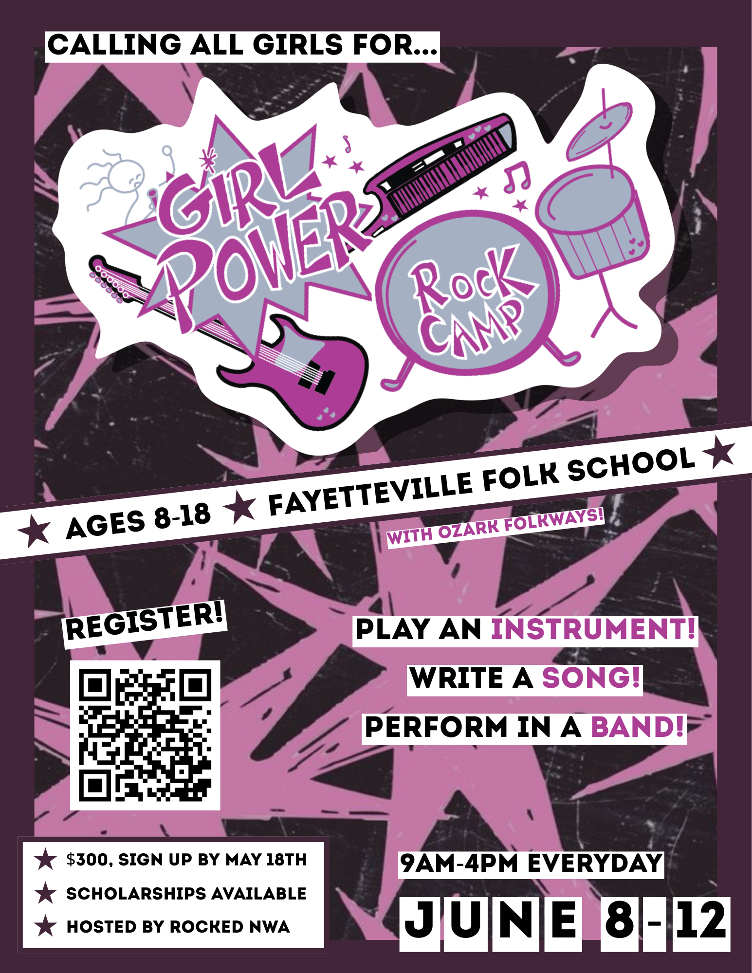 Girl Power Rock! Camp