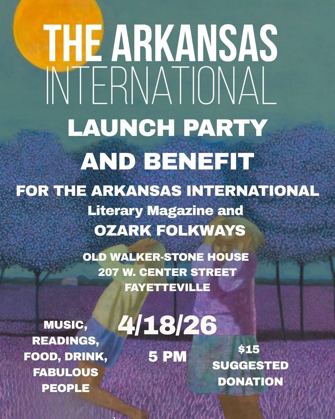 The Arkansas International Launch Party and Benefit