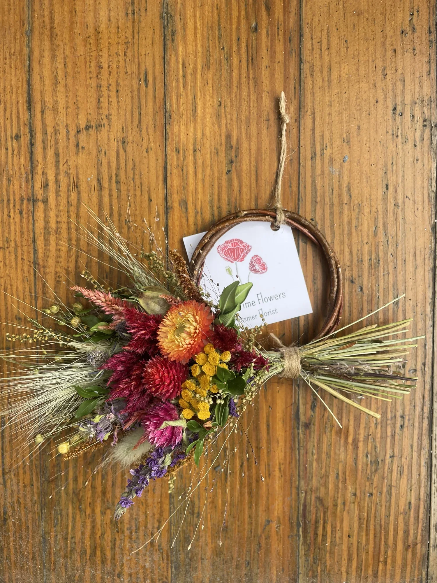 Dried Flower Wreaths w/ Jenny Monfore