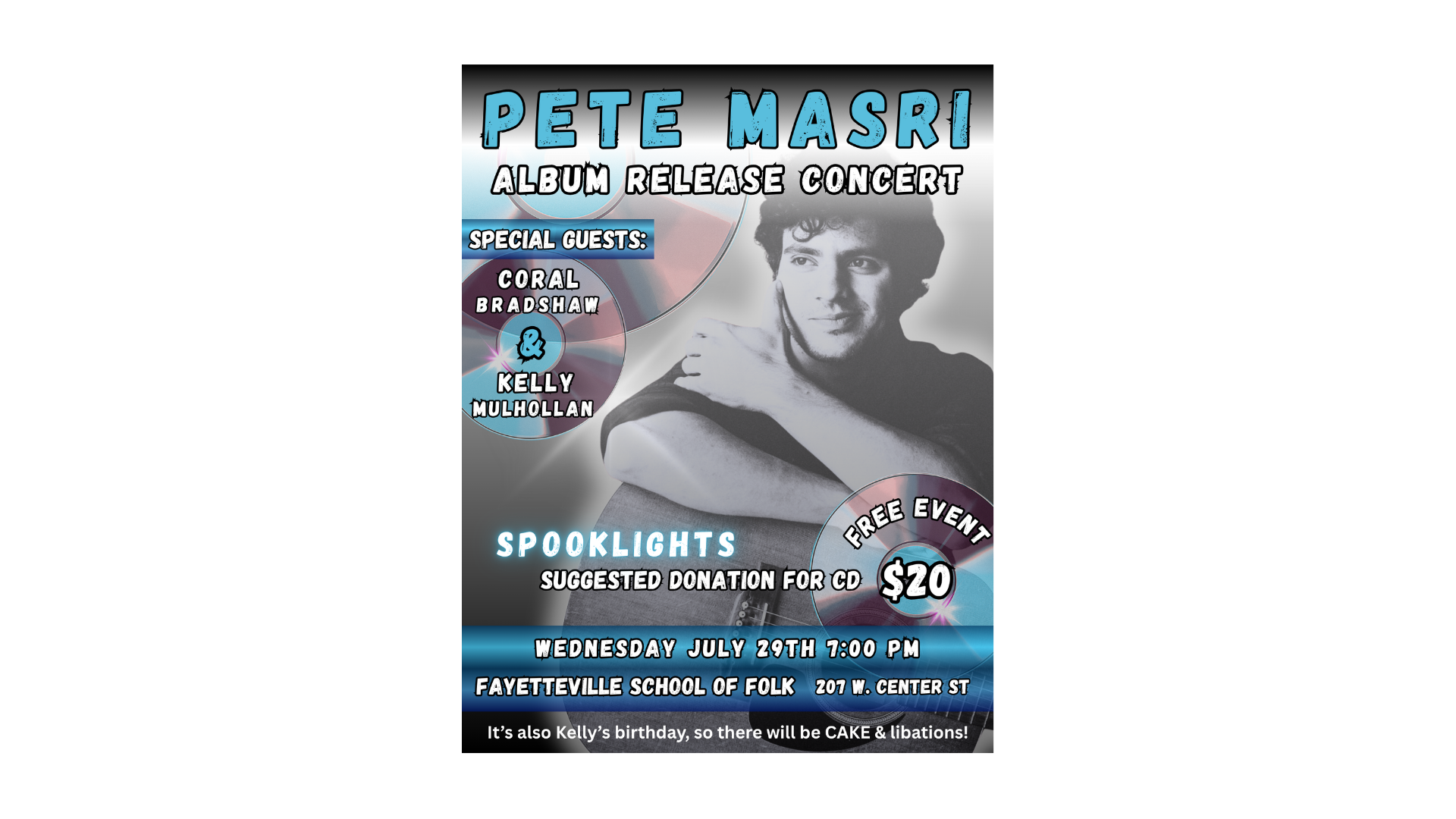 Pete Masri - Spooklights          Album Release