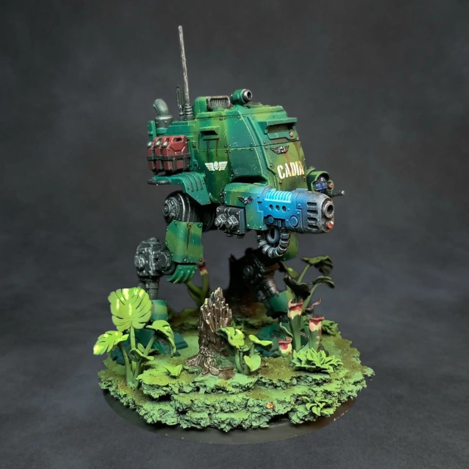 Astra Militarum Sentinel - Painted and Based