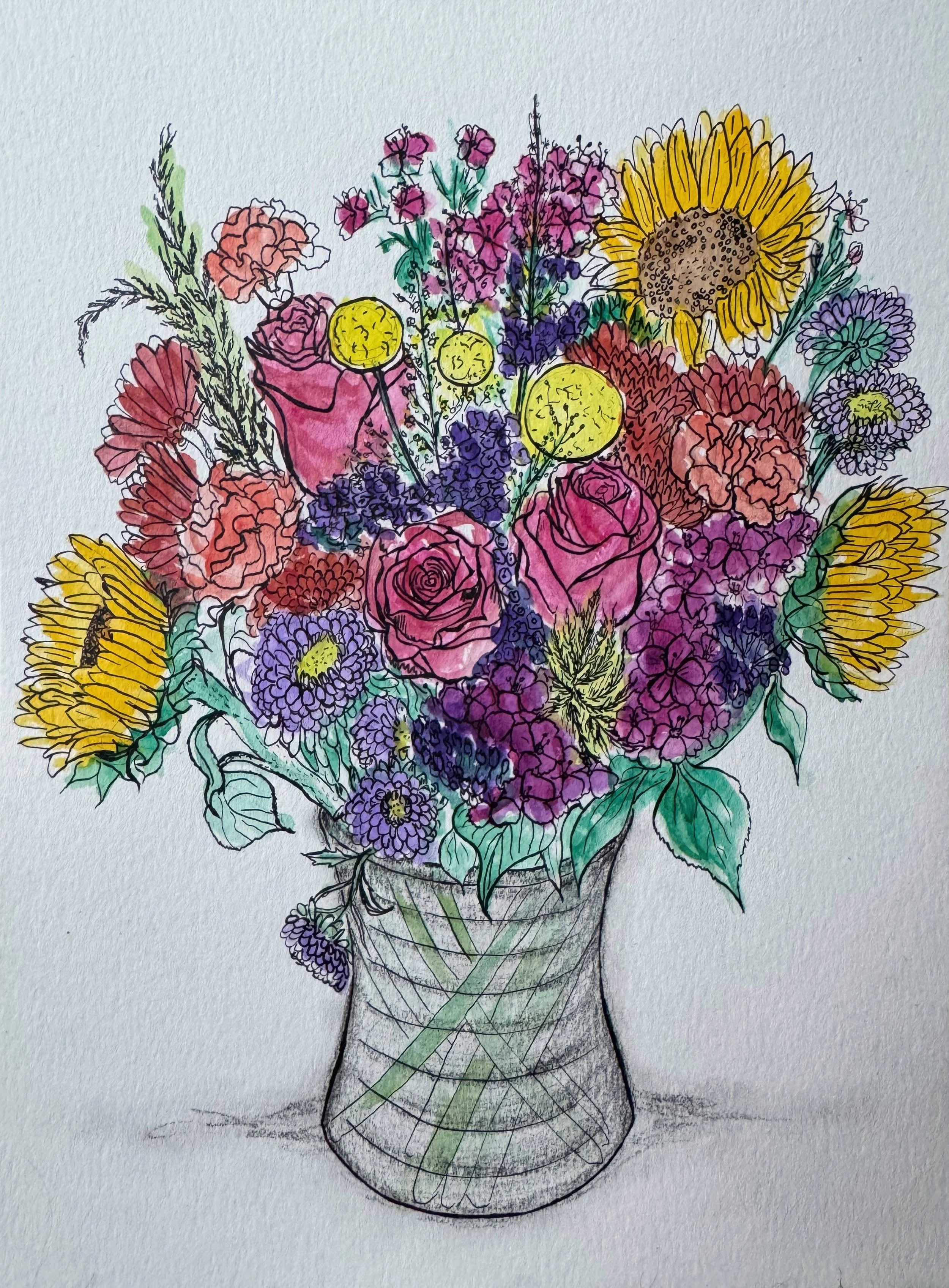 Anniversary Flowers from B.