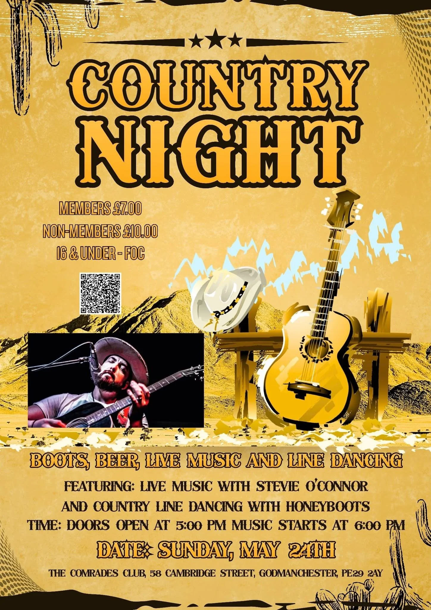 Country Night at The Comrades Club