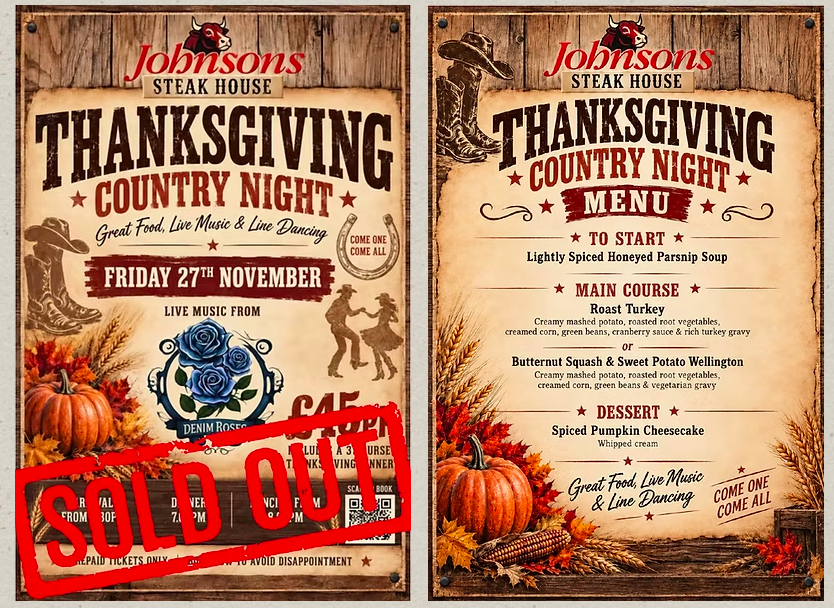 Johnsons Thanksgiving Country Night