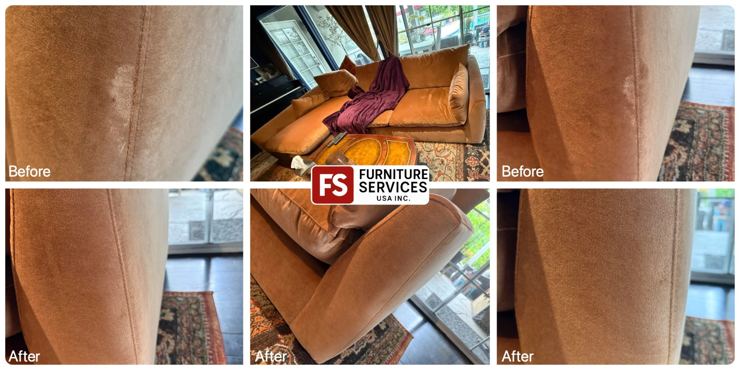 Damaged fabric? We make it disappear! ✨
Tears, snags, and worn spots on your sofa fabric don't have to mean replacing the entire piece. We specialize in expert damaged fabric repair, meticulously weaving and blending to restore the upholstery seamles