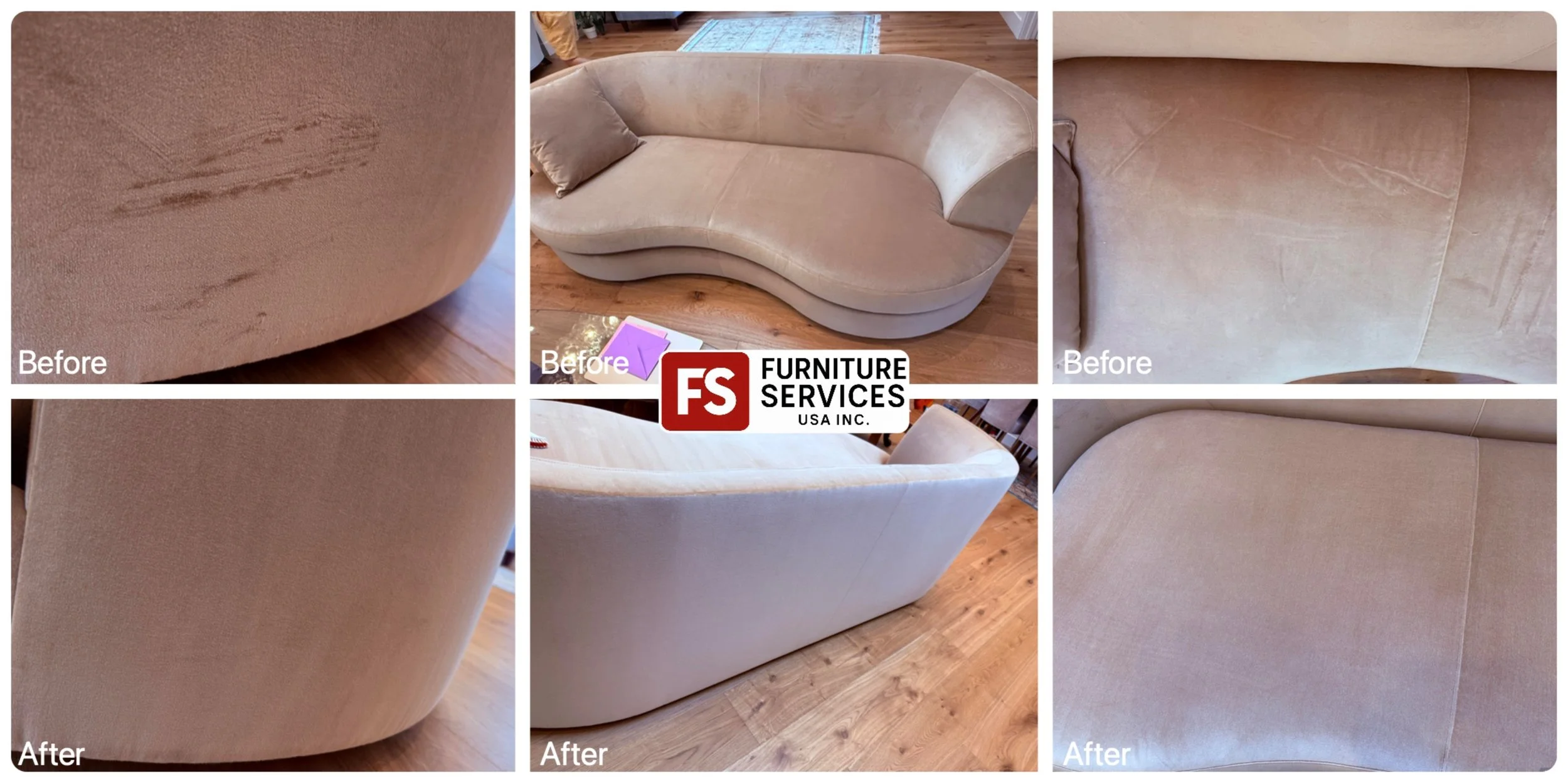 Damaged fabric? We make it disappear! ✨
Tears, snags, and worn spots on your sofa fabric don't have to mean replacing the entire piece. We specialize in expert damaged fabric repair, meticulously weaving and blending to restore the upholstery seamles