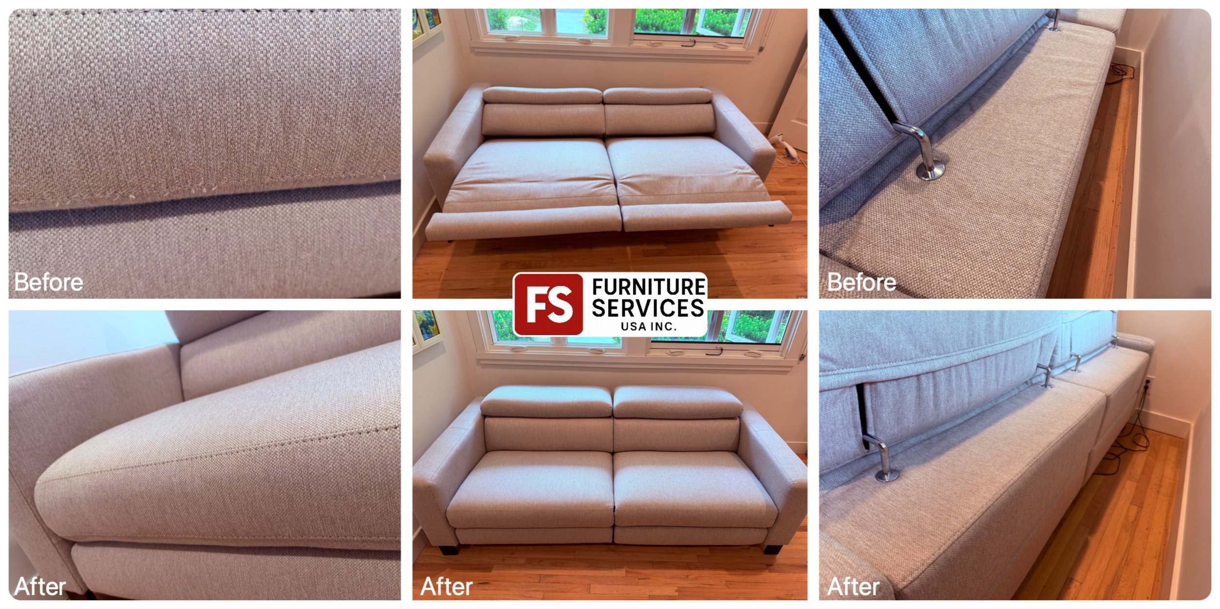 Meticulous Fabric Repair for a Flawless Finish! ✨
Minor fabric damage, like a frayed or weak seam, can quickly become a major problem. We specialize in precision fabric repair, securing the seam and restoring the texture and clean lines of your uphol