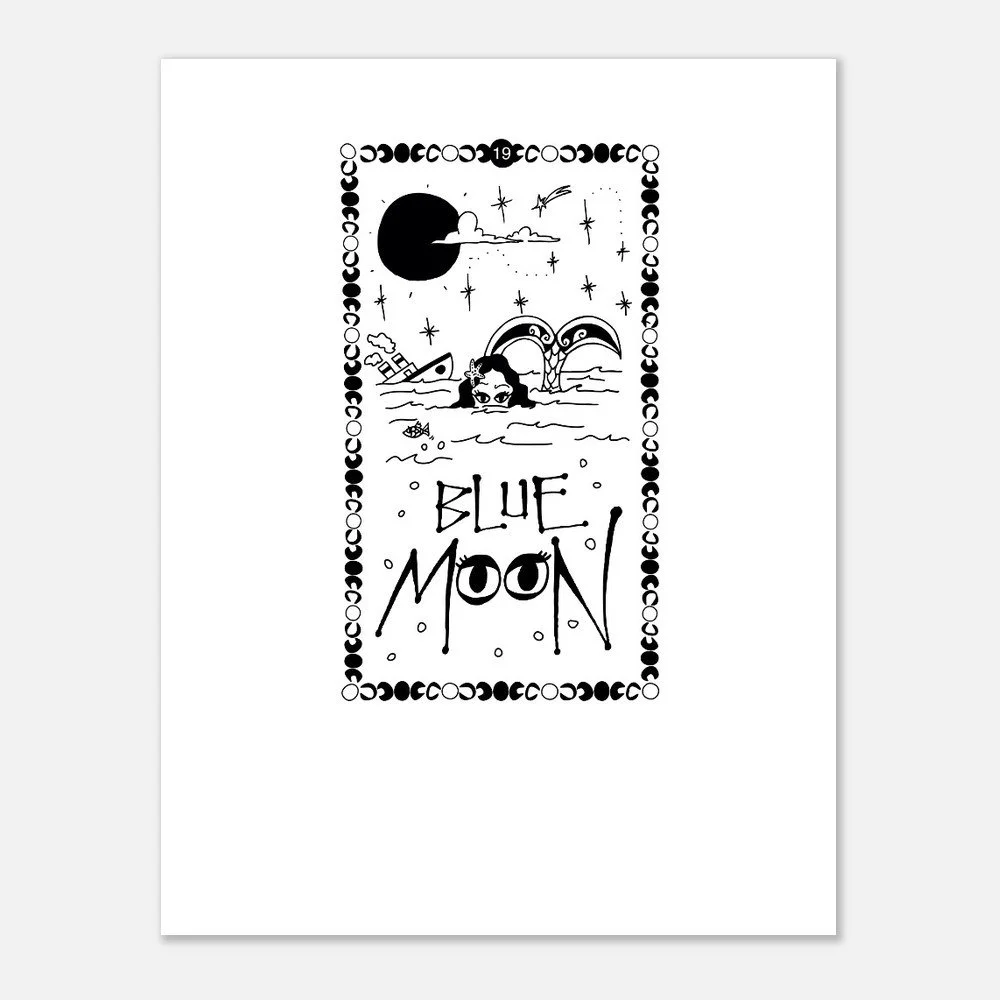 Blue Moon Fine Art Print