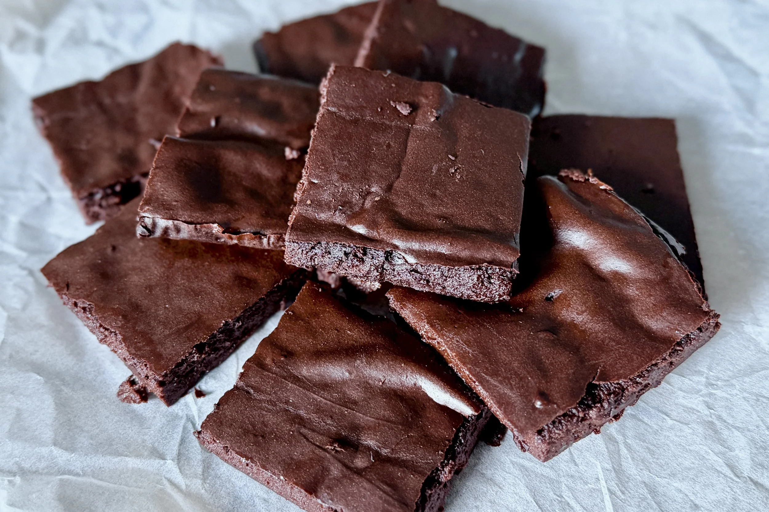 Fudgy Cottage Cheese Brownies